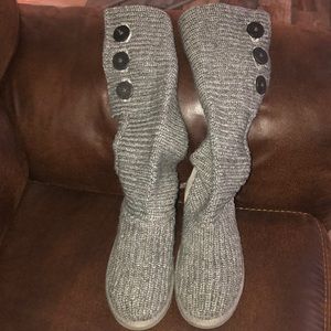 Grey Cardy Ugg Boots